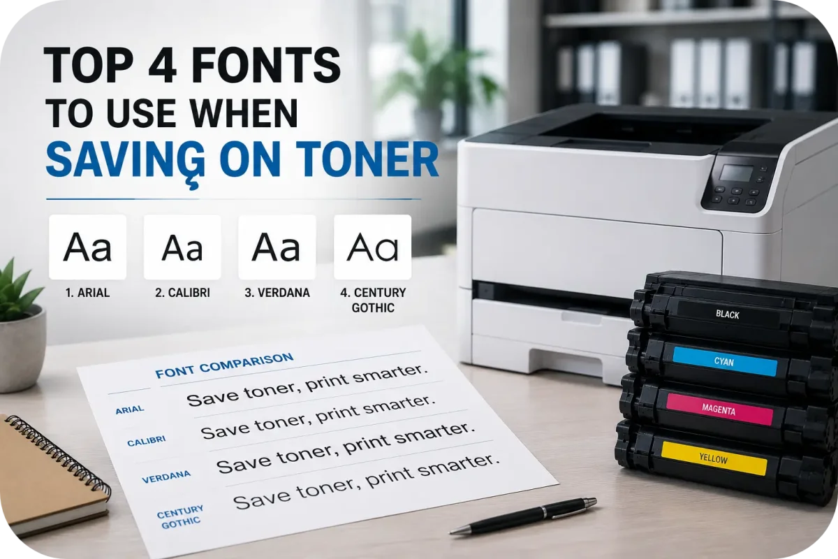 Top 4 Fonts to Use When Saving On Toner