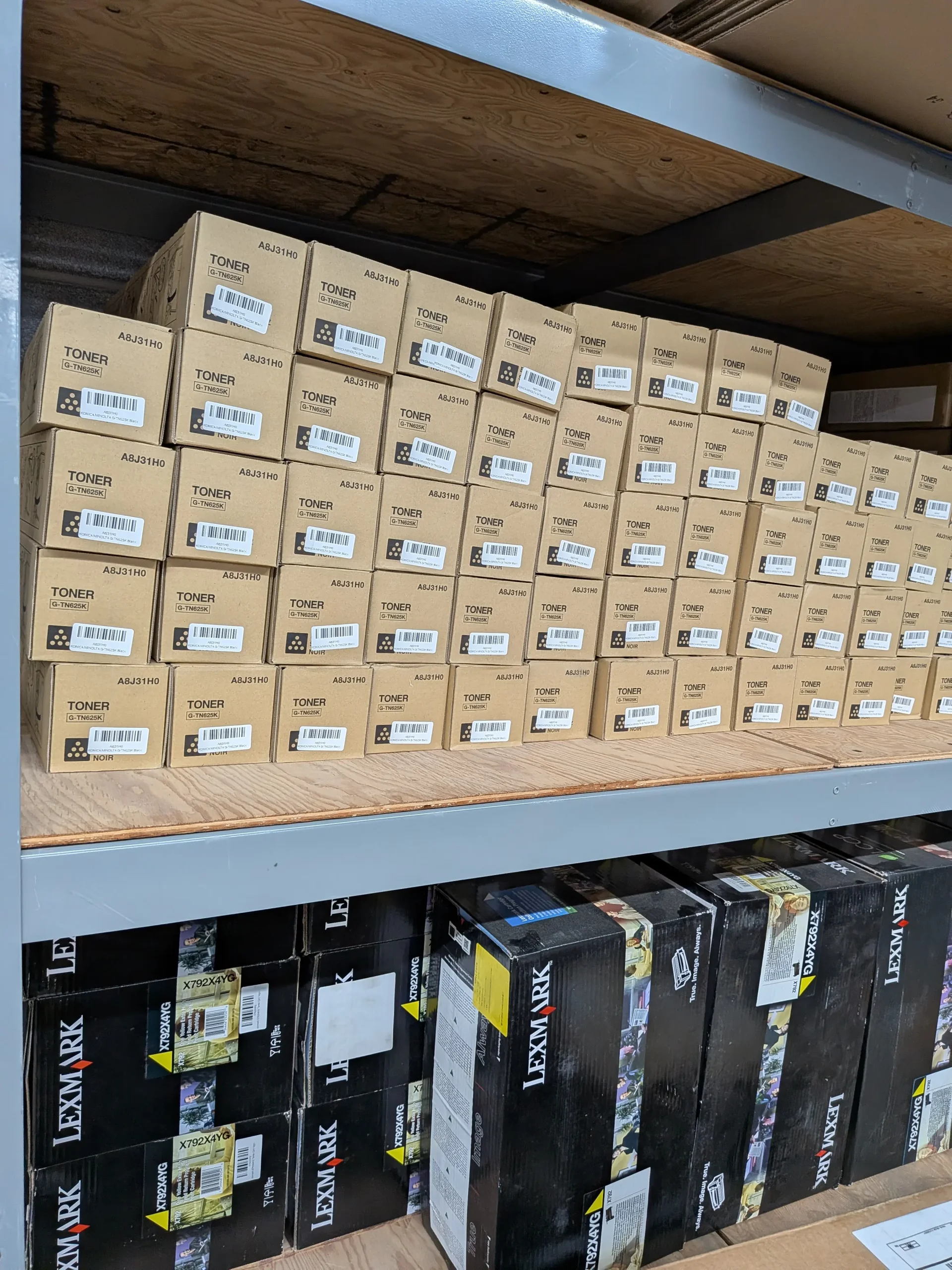 Sustainable office printing with toner usage monitoring