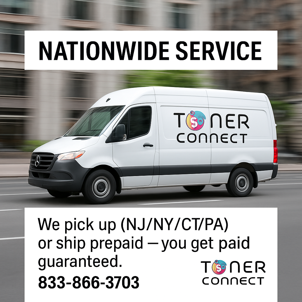 New Toner Pick-Up Service