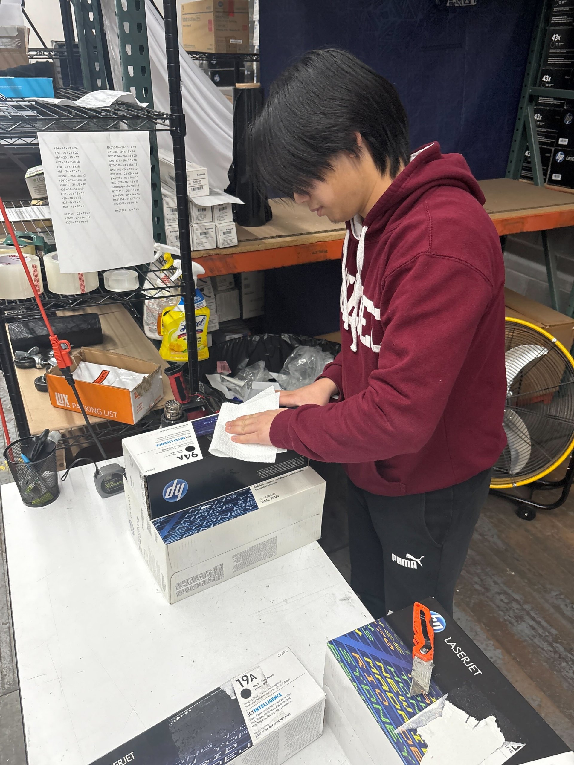 Toner cartridge remanufacturing process