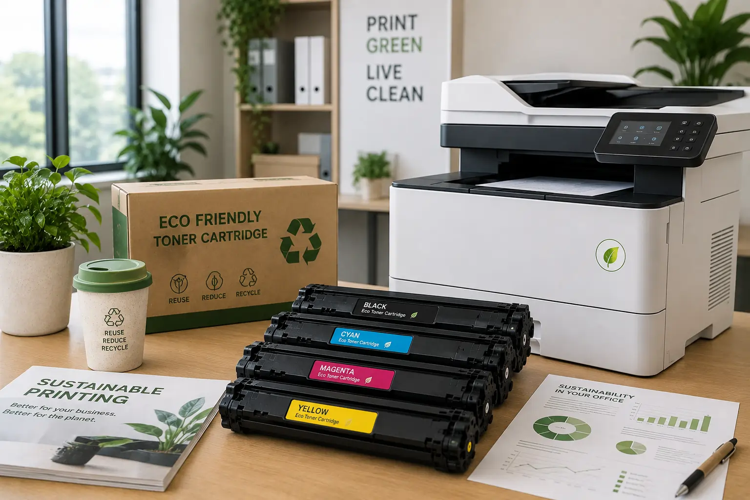 Sustainable modern toner cartridge solutions
