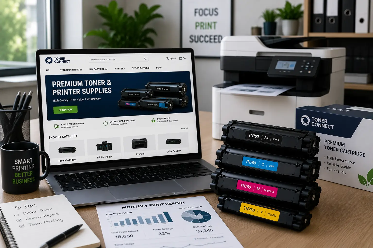 Reliable online toner cartridge supplier