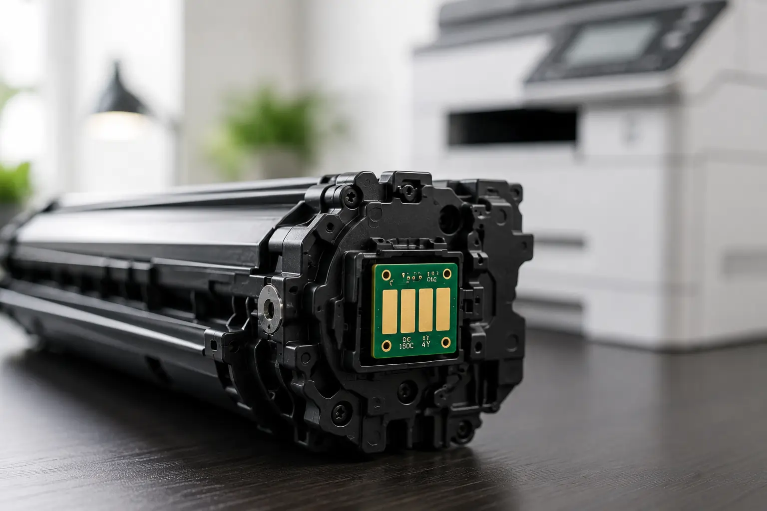 Electronic chip on toner cartridge explained