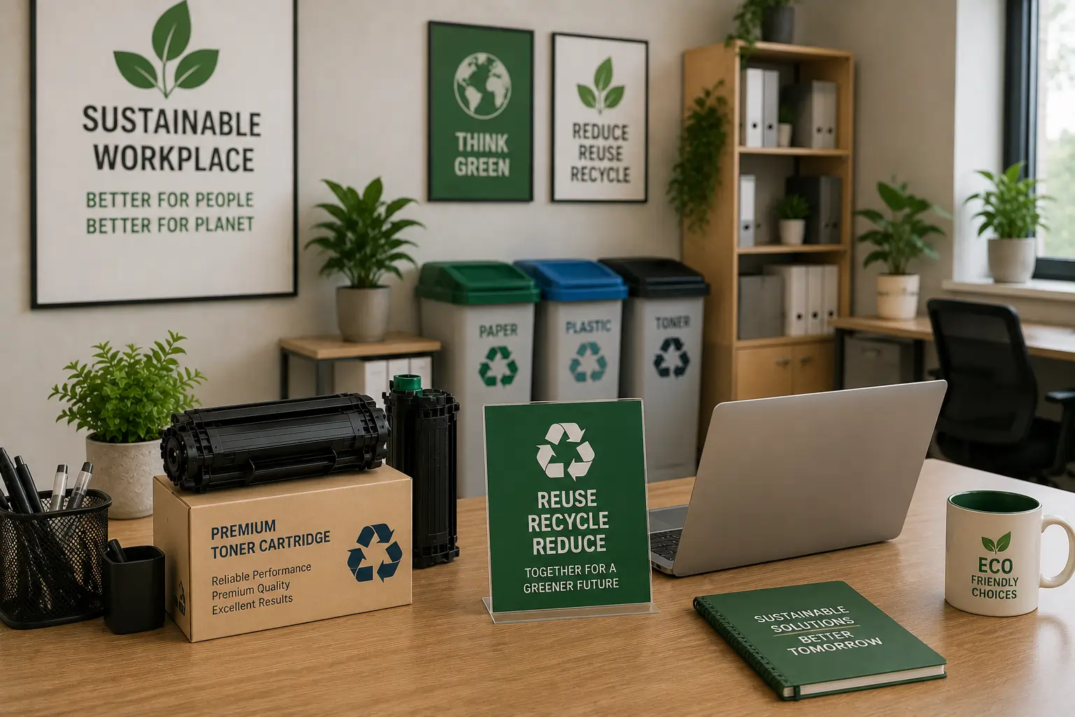 Sustainable toner cartridge usage before recycling
