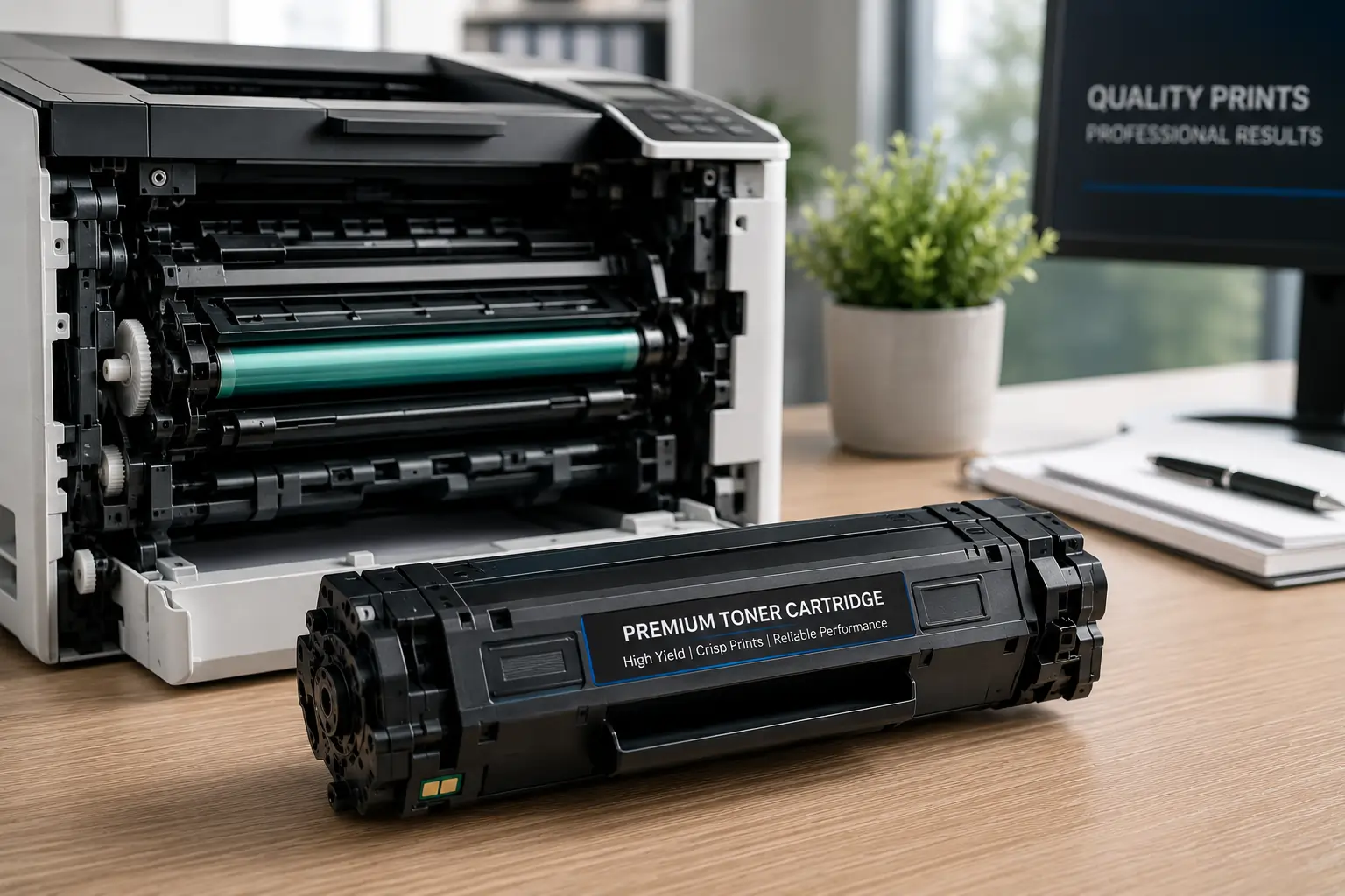 Quality toner cartridges protecting printer performance