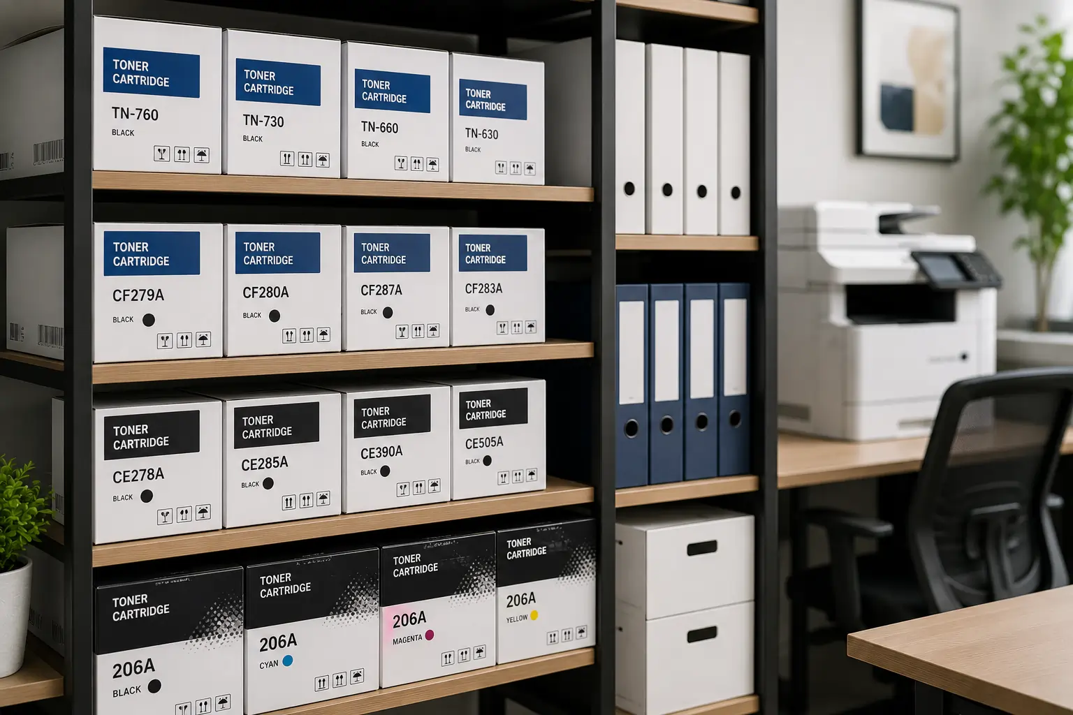 Unused toner cartridges with resale value