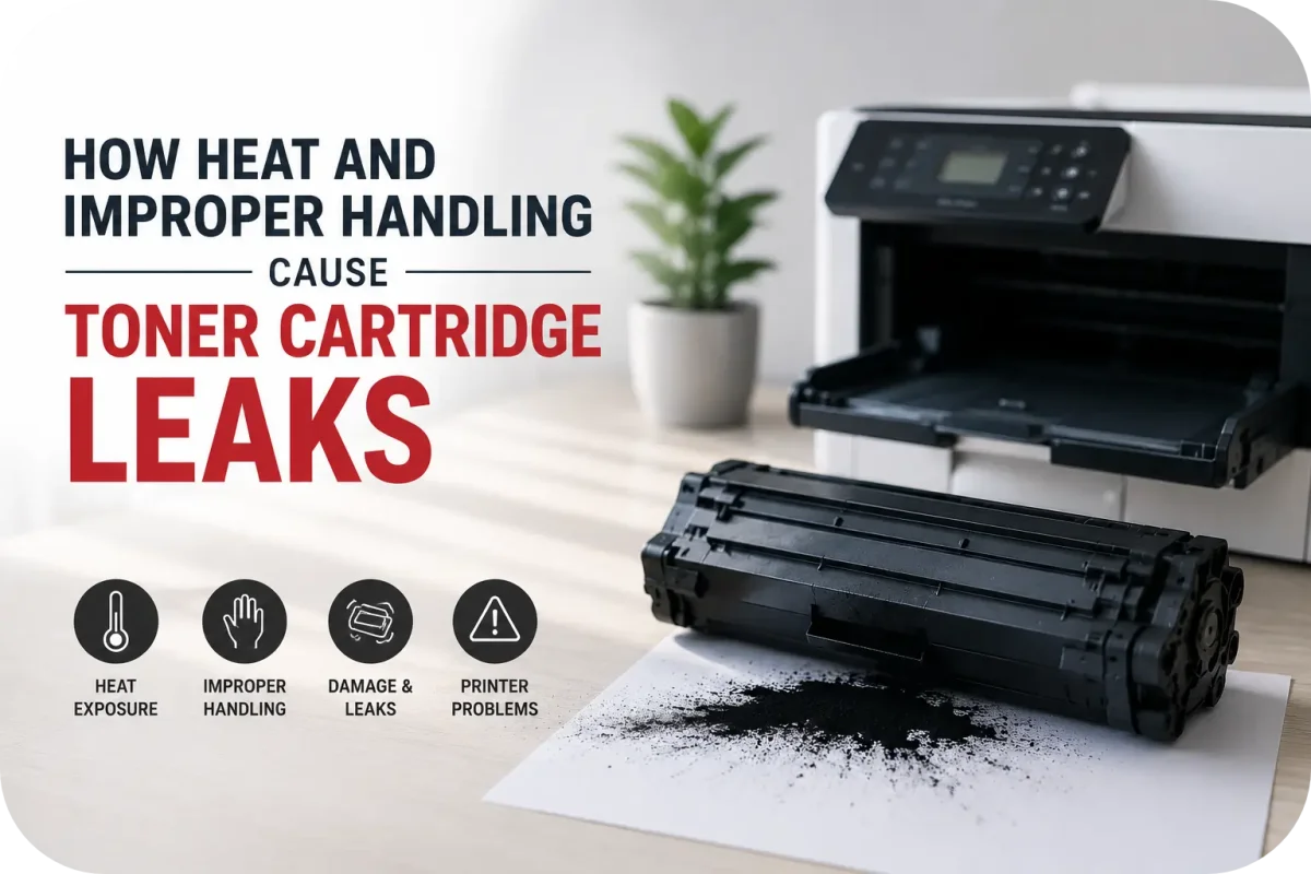 How Heat and Improper Handling Cause Toner Cartridge Leaks?