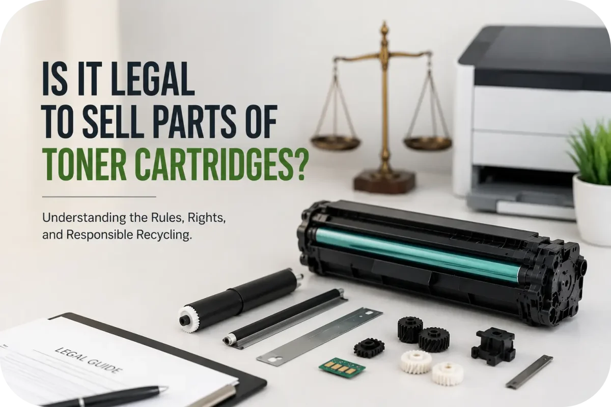 Is It Legal to Sell Parts of Toner Cartridges?