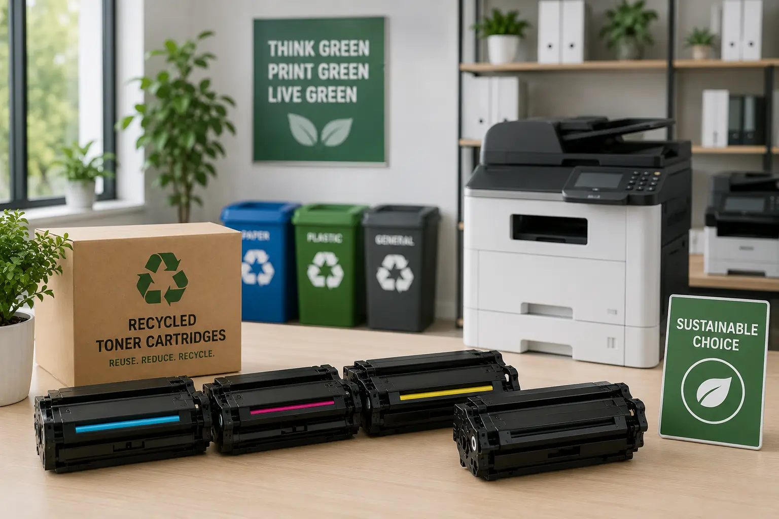 Eco-friendly remanufactured quality toner cartridges