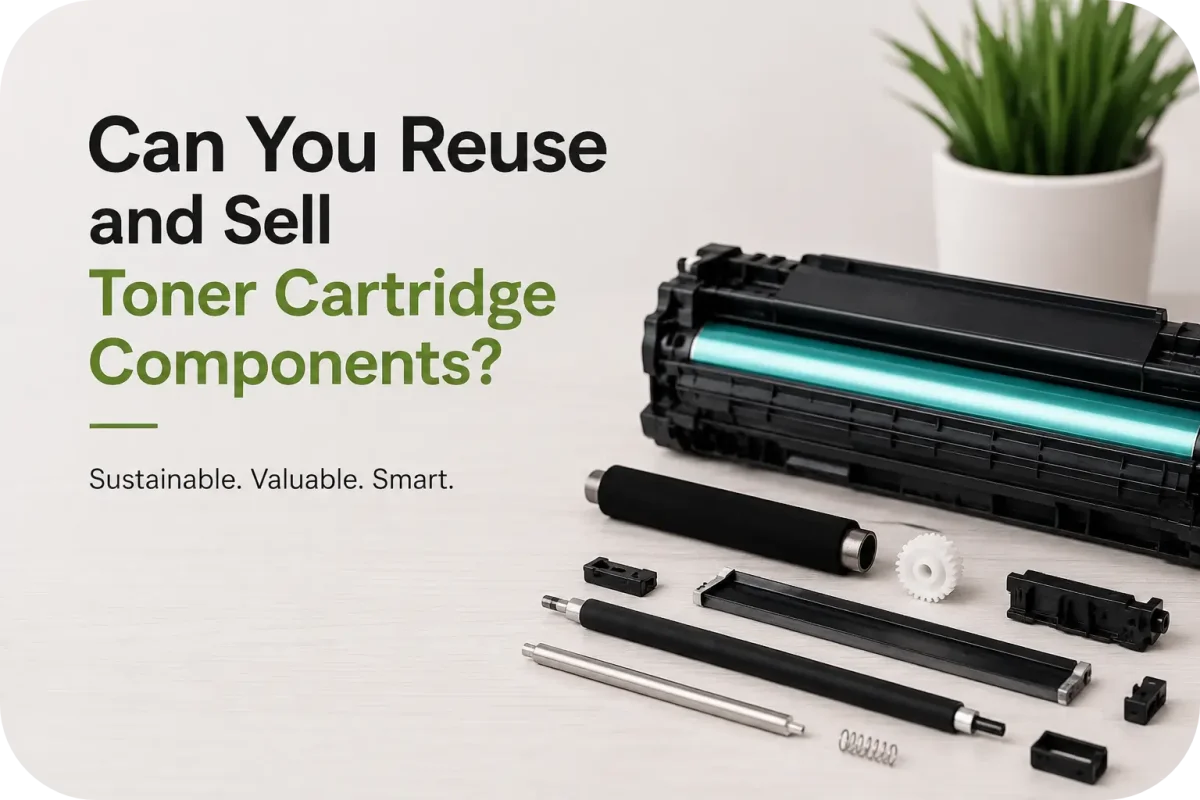 Can You Reuse and Sell Toner Cartridge Components?