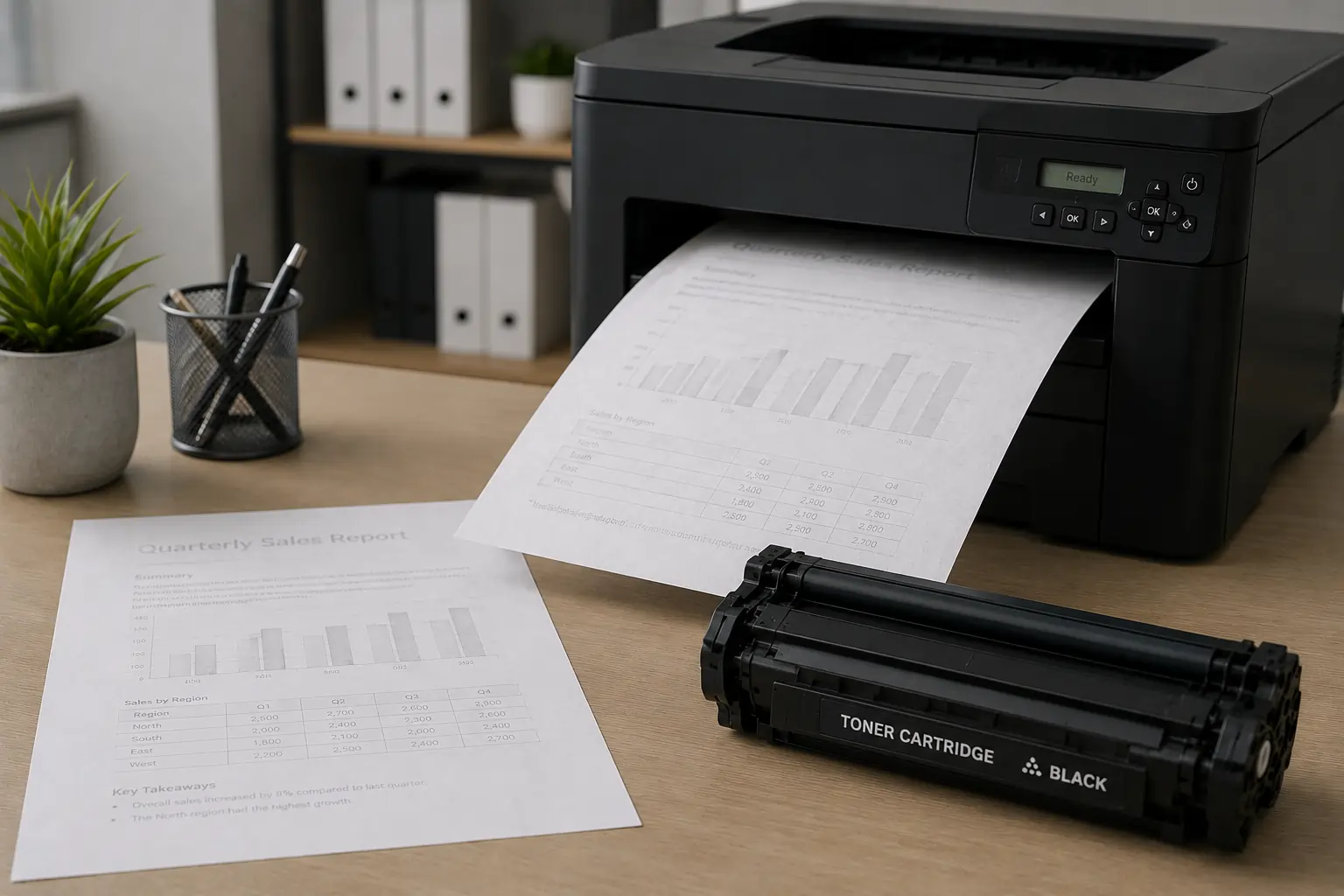 Troubleshooting faded prints caused by toner cartridge issues