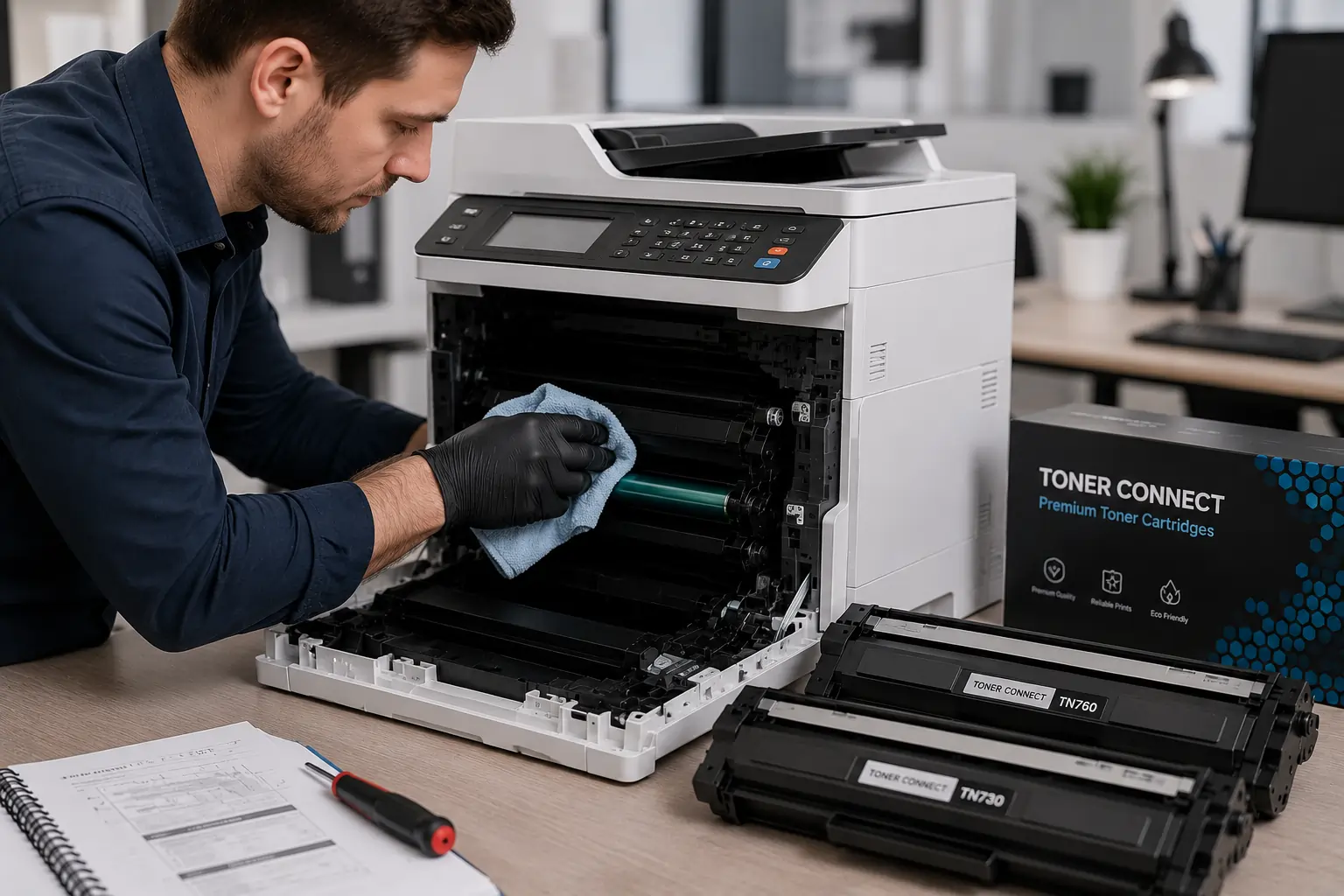 Printer maintenance helping extend toner cartridge lifespan
