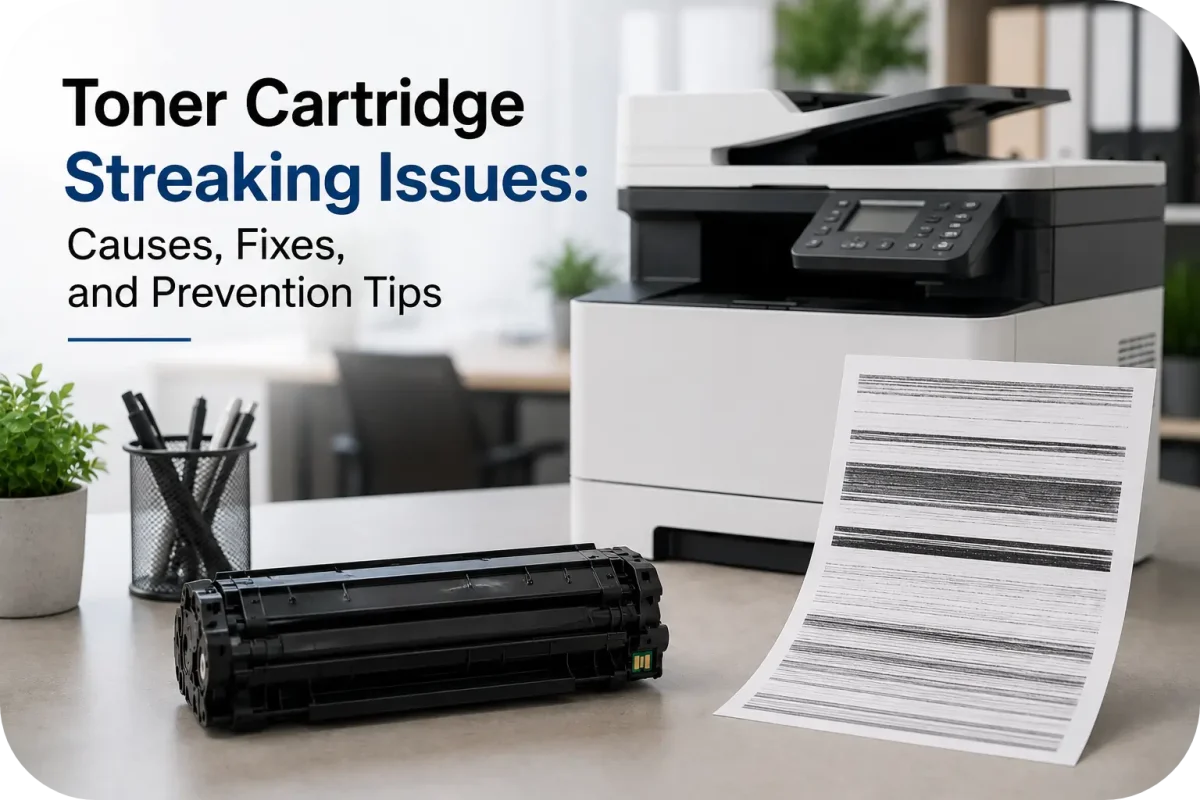 Toner Cartridge Streaking Issues | Causes, Fixes, and Prevention Tips