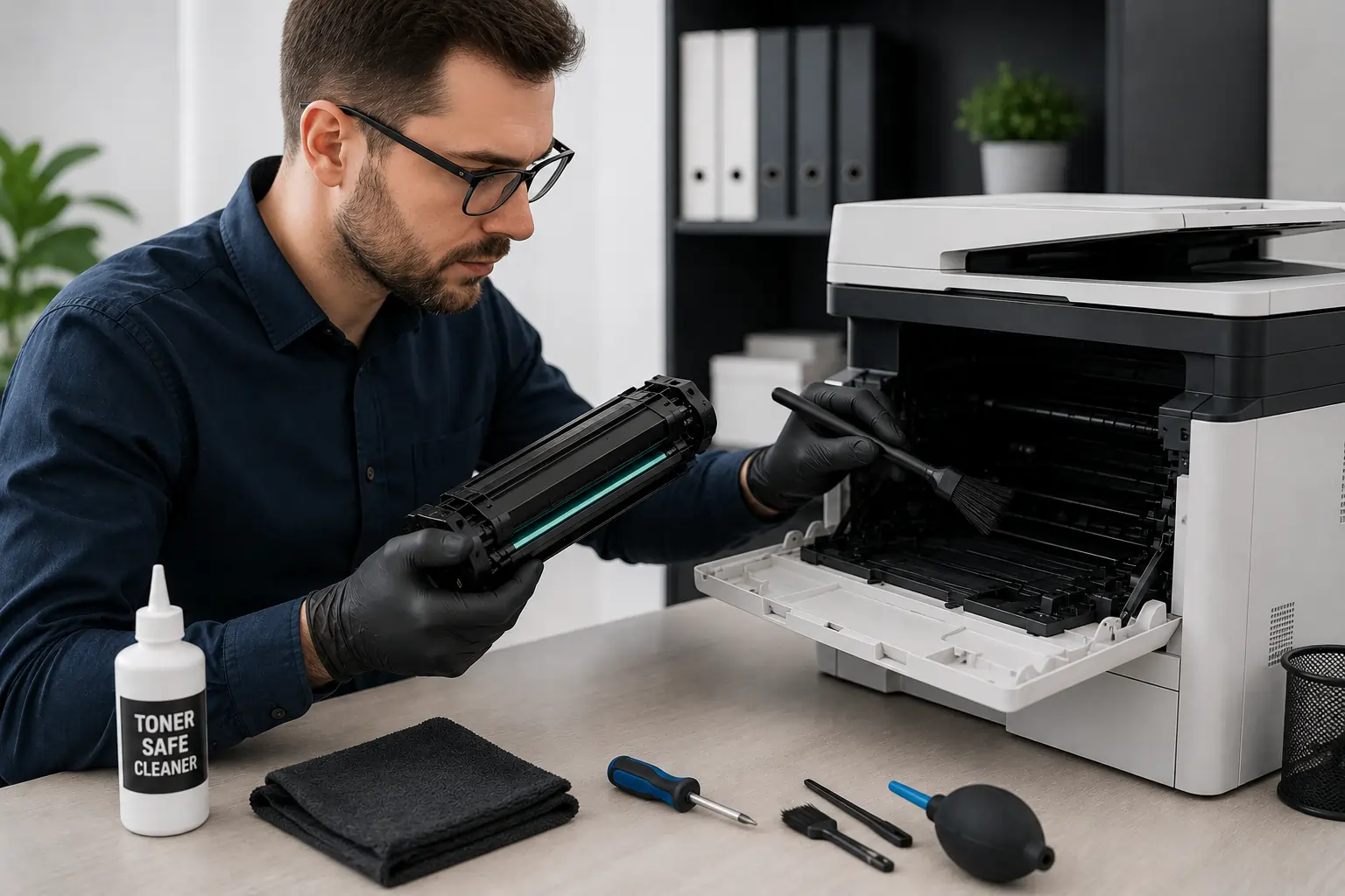 Troubleshooting toner cartridge streaking issues