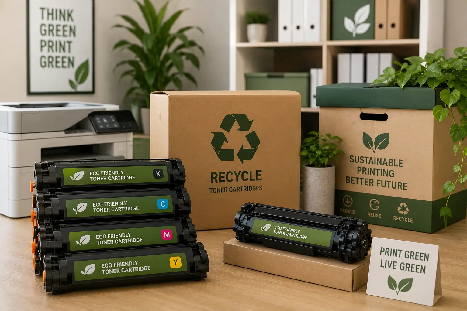 Eco friendly toner cartridge supplier solutions