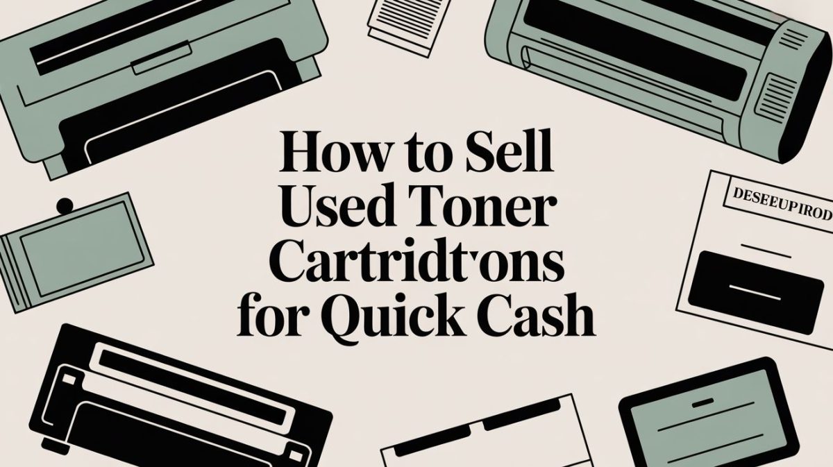 How to Sell Used Toner Cartridges for Quick Cash
