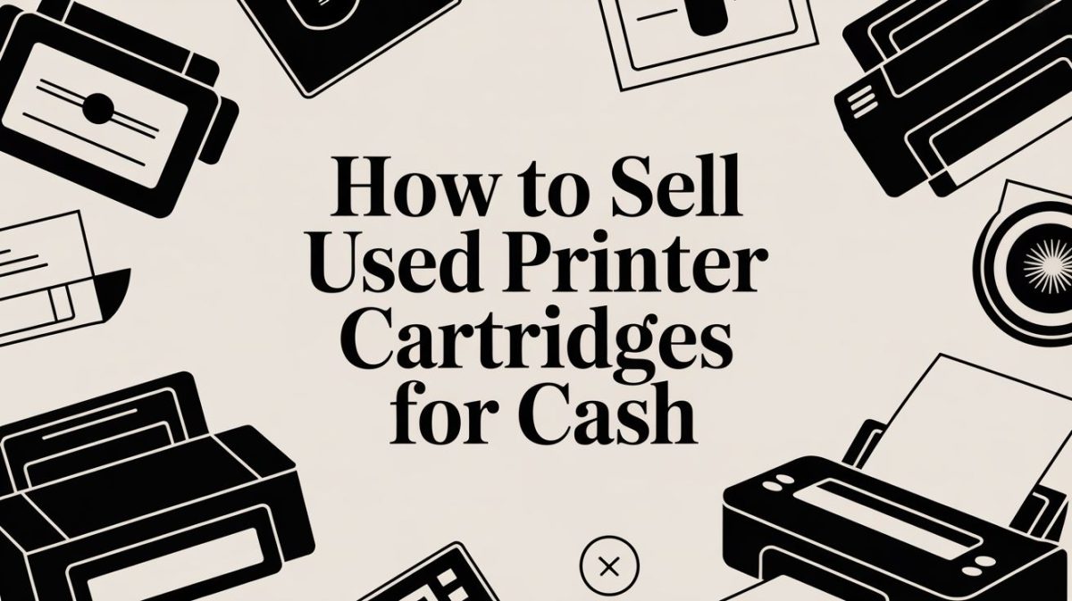 How to Sell Used Printer Cartridges for Cash