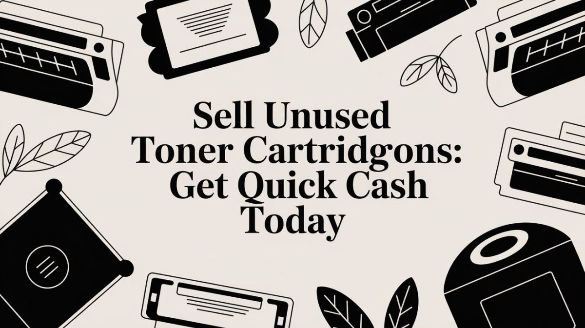 A Practical Guide to Selling Unused Toner Cartridges for Quick Cash