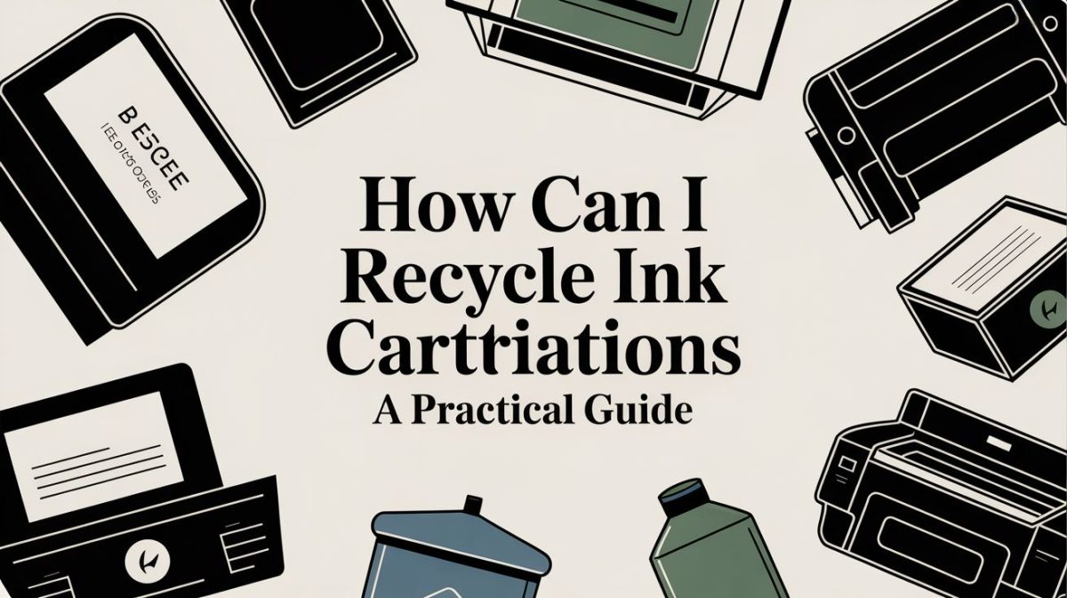 How Can I Recycle Ink Cartridges: A Practical Guide