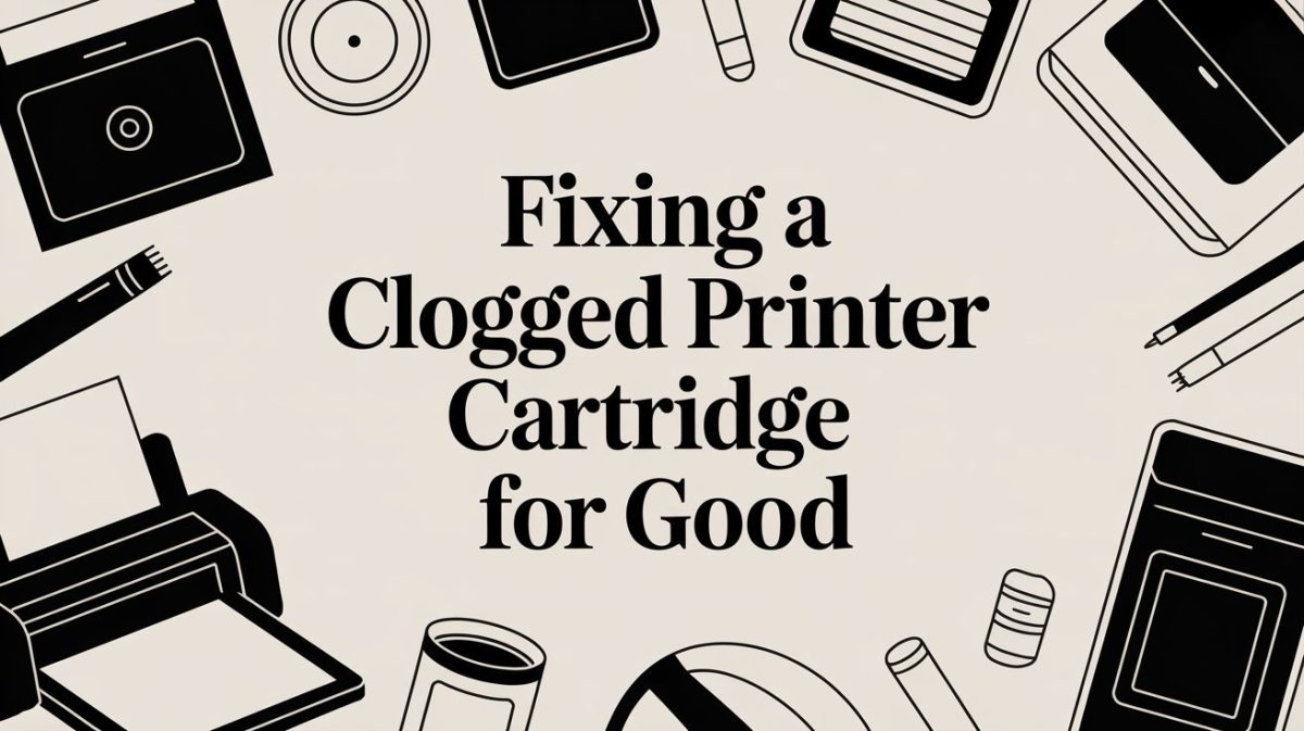 Fixing a Clogged Printer Cartridge for Good