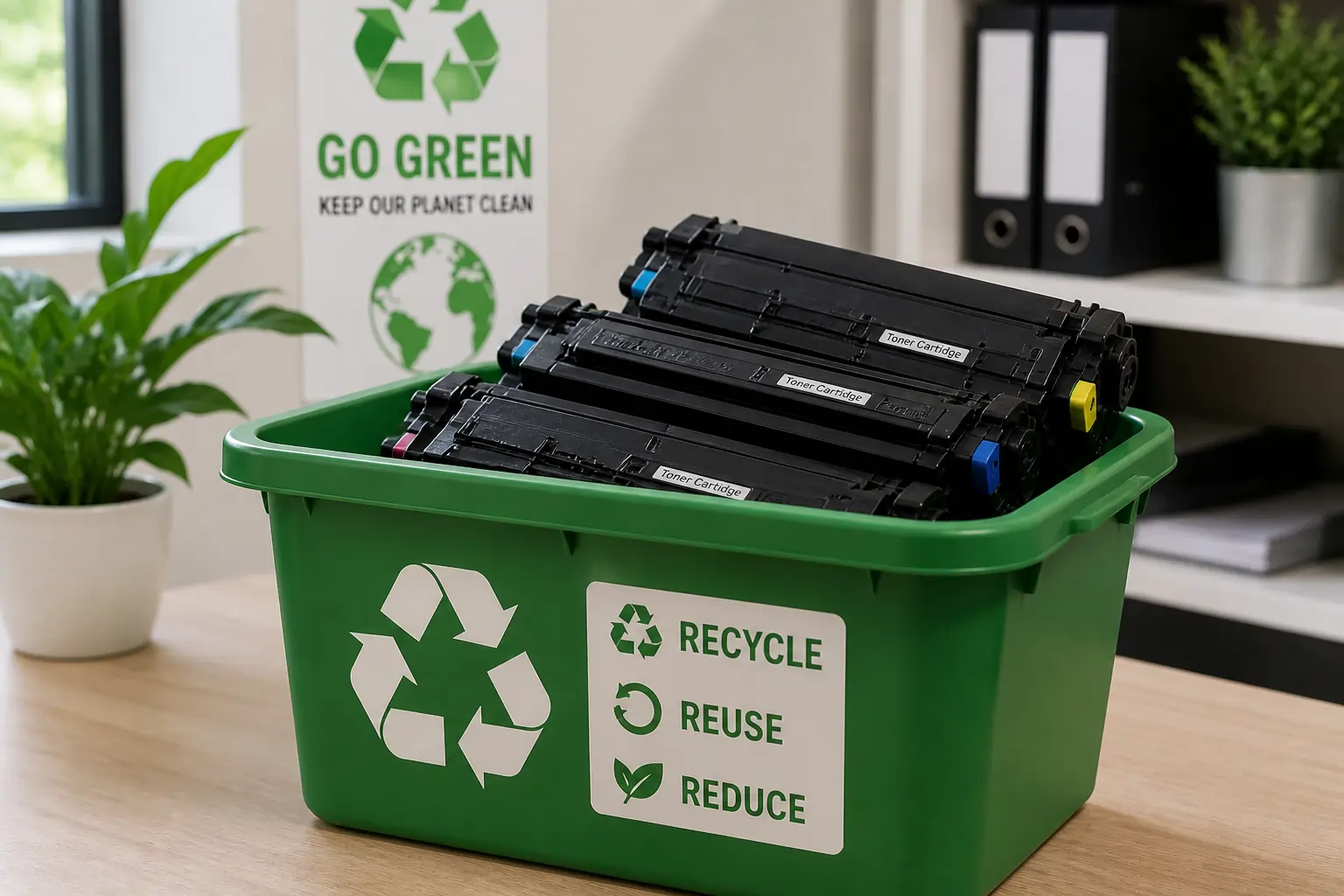 toner cartridge recycling eco friendly disposal