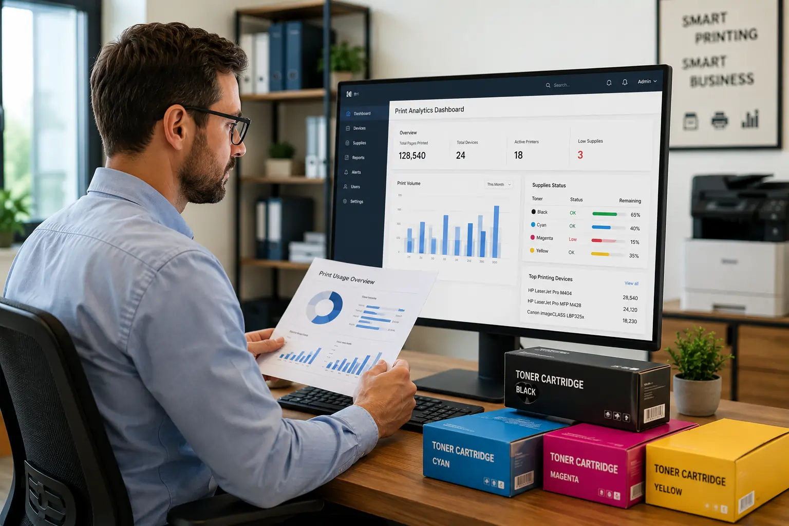 smarter toner cartridge procurement strategy for office printing costs