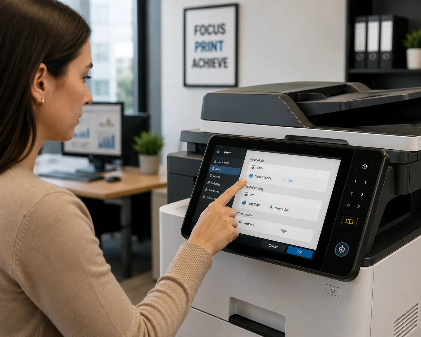 reducing color printing costs through smart print policies