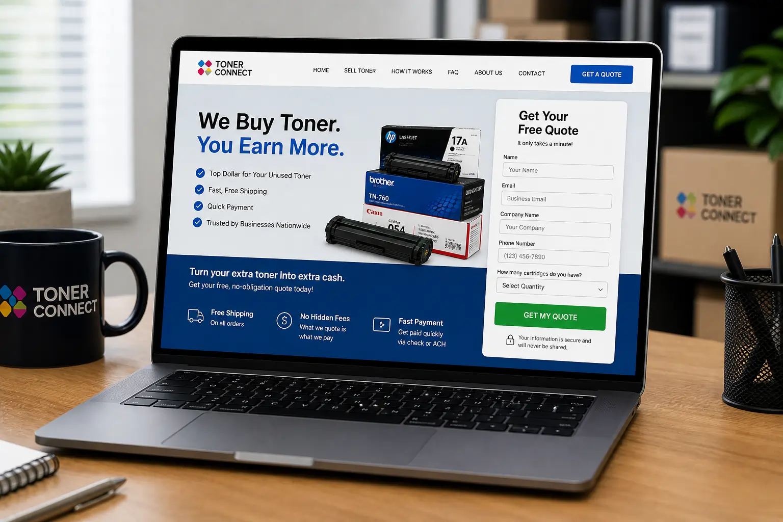 online toner buyback platform