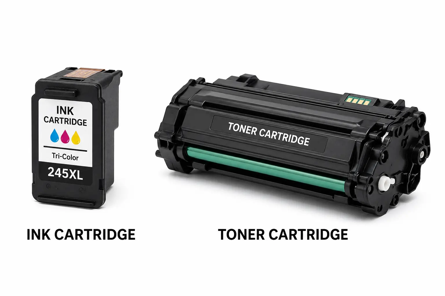 toner cartridge vs ink cartridge comparison