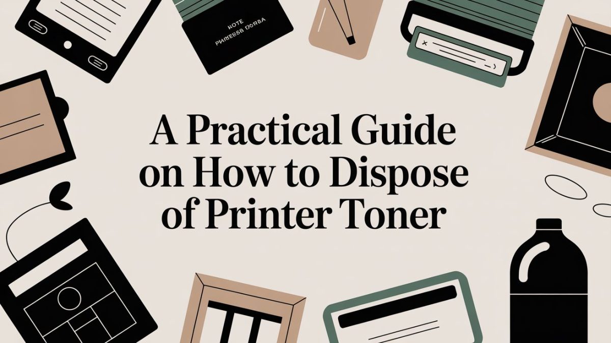 A Practical Guide on How to Dispose of Printer Toner