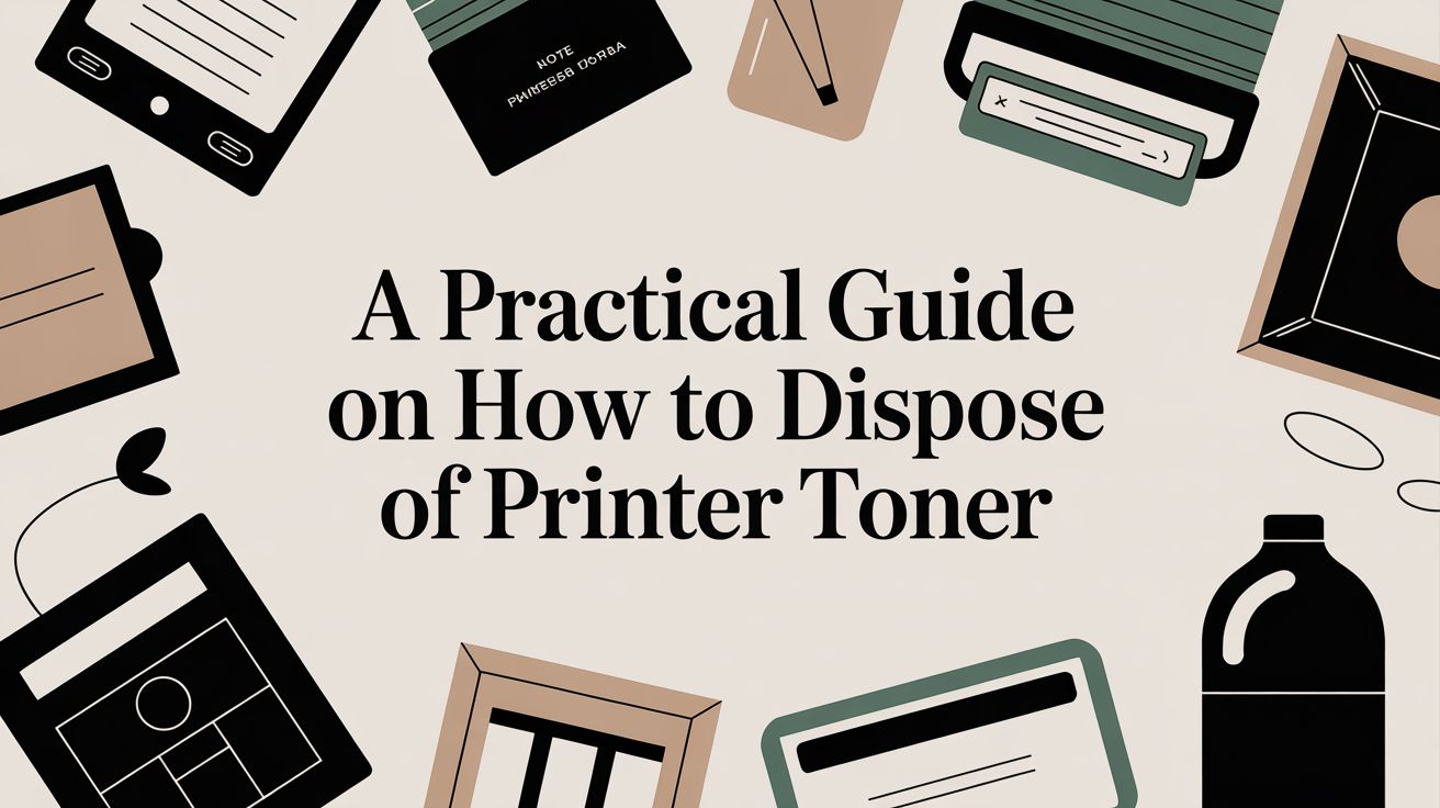 Throw Printer A Practical Guide on How to Dispose of Toner Cartridges