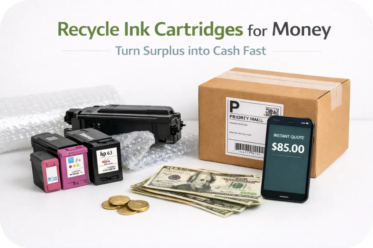 Recycle Ink Cartridge for Money | Turn Surplus into Cash Fast