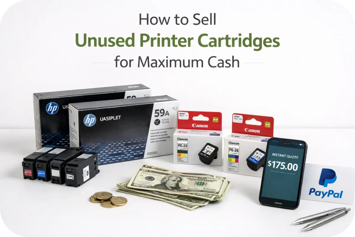 How to Sell Unused Printer Cartridges for Maximum Cash