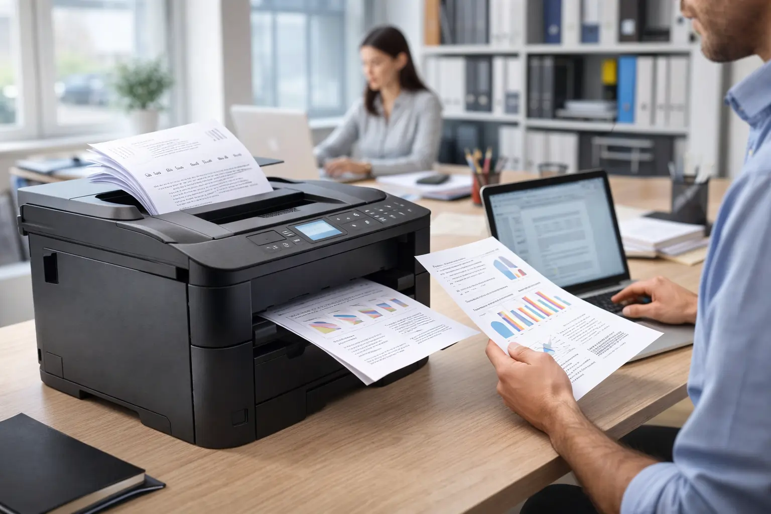 Local office using toner cartridges