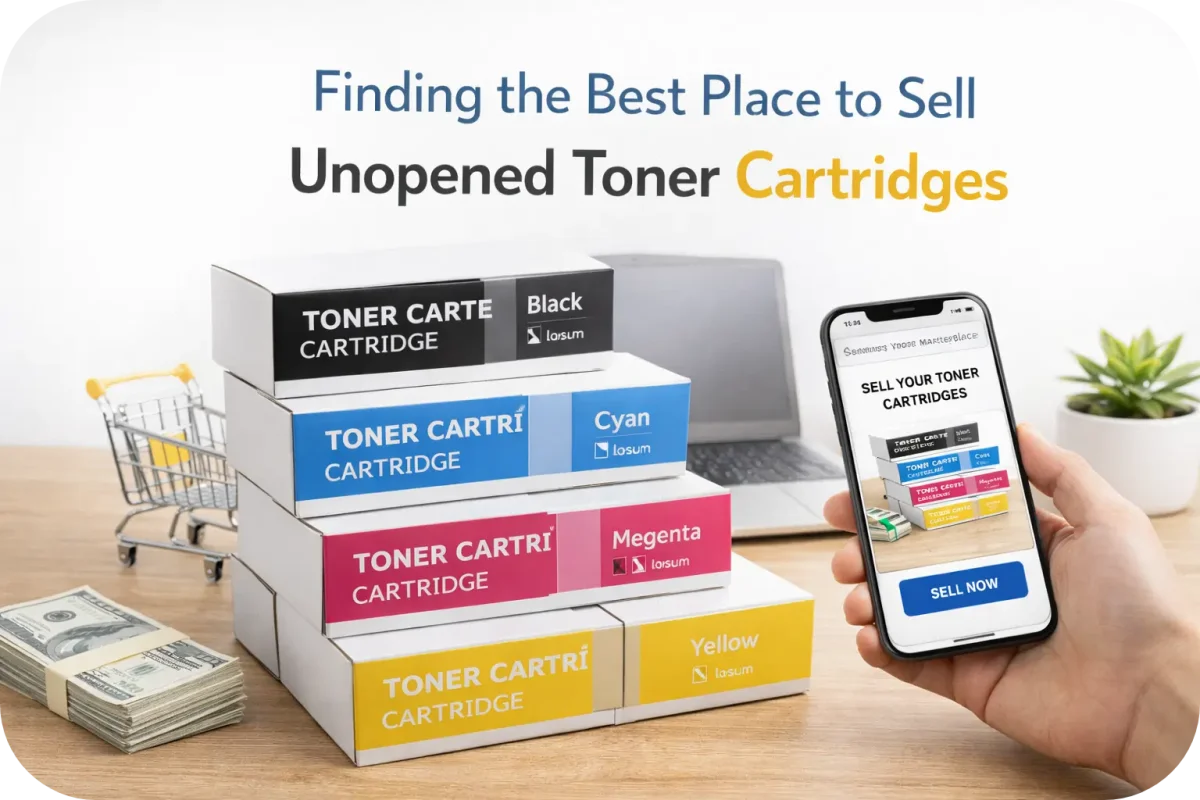 Finding the Best Place to Sell Unopened Toner Cartridges
