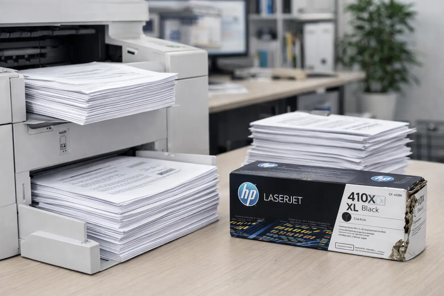  high volume office printing using XL toner cartridge