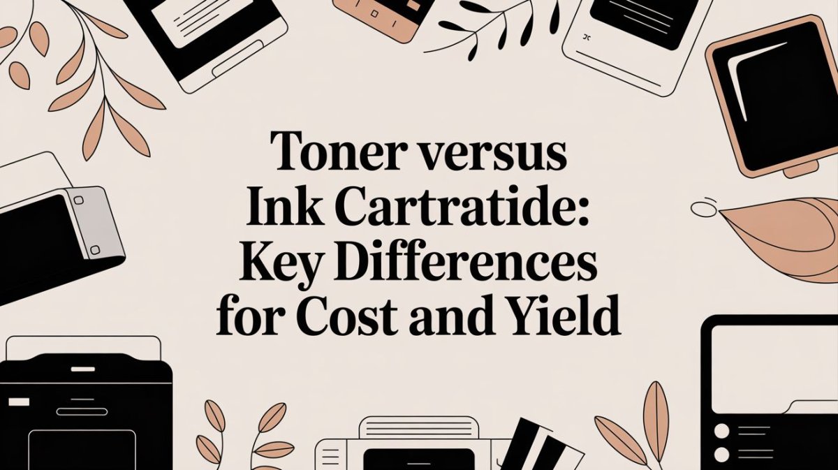 Toner versus Ink Cartridge: Key Differences for Cost and Yield