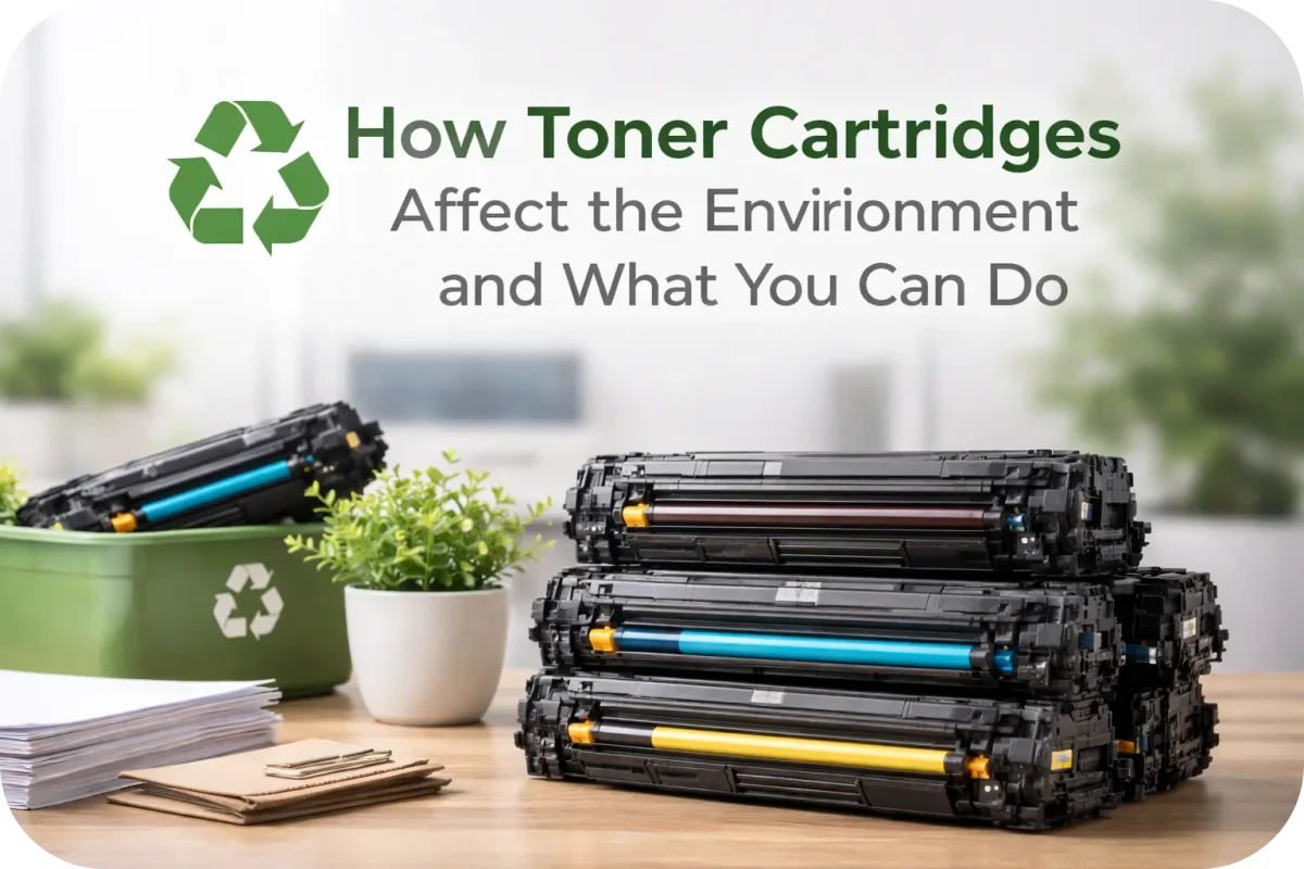 How Toner Cartridges Affect the Environment and What You Can Do