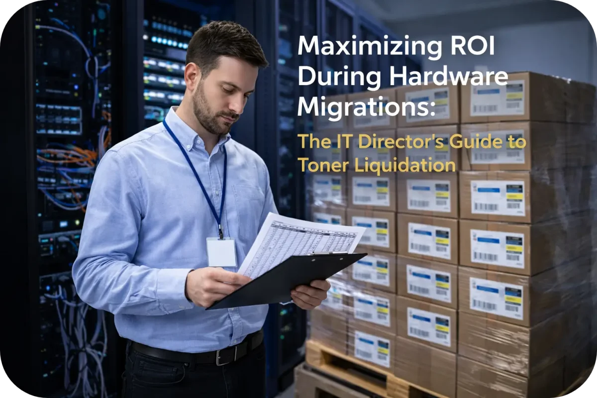 Maximizing ROI During Hardware Migrations: The IT Director’s Guide to Toner Liquidation