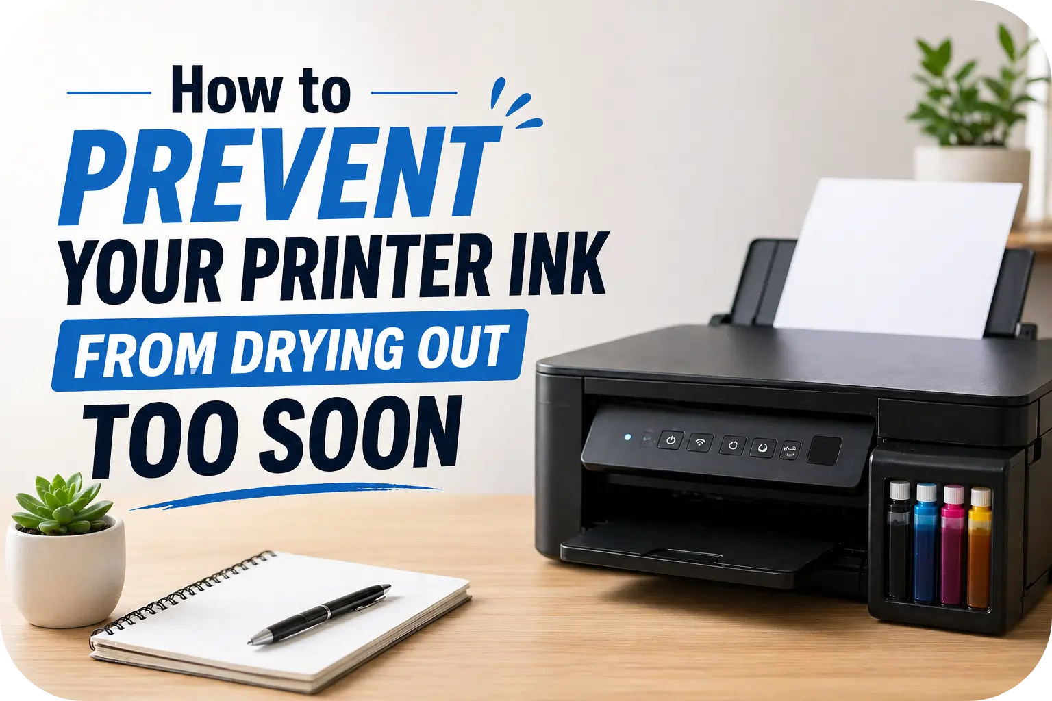 How to Prevent Your Printer Ink from Drying Out Too Soon