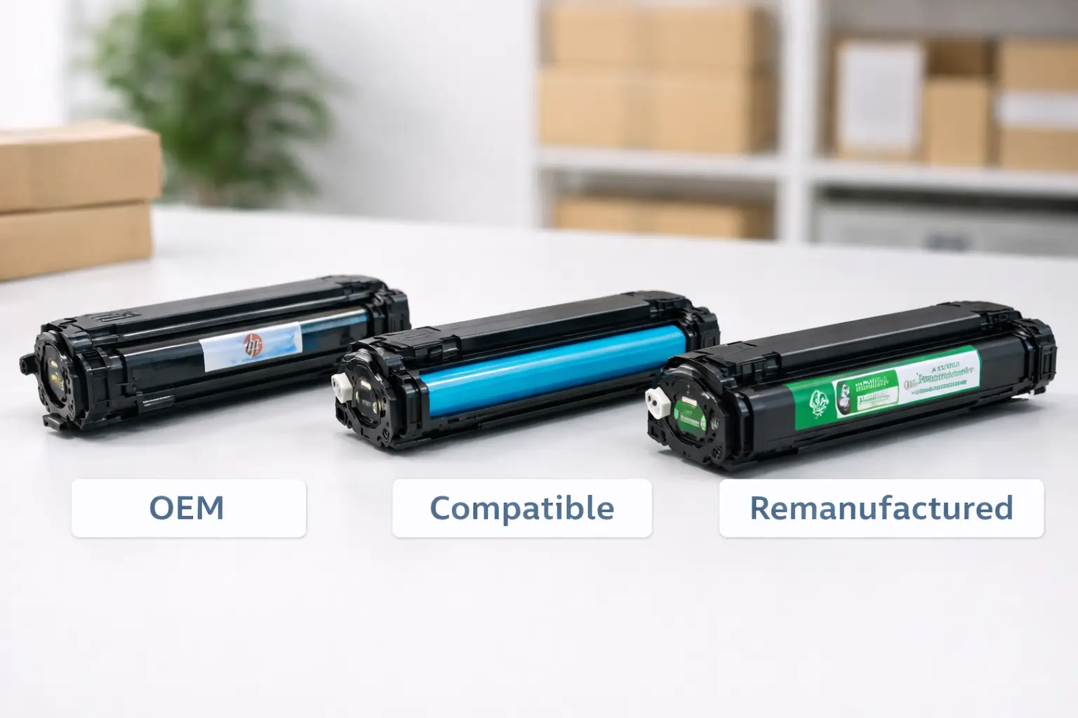 types of toner cartridges comparison
