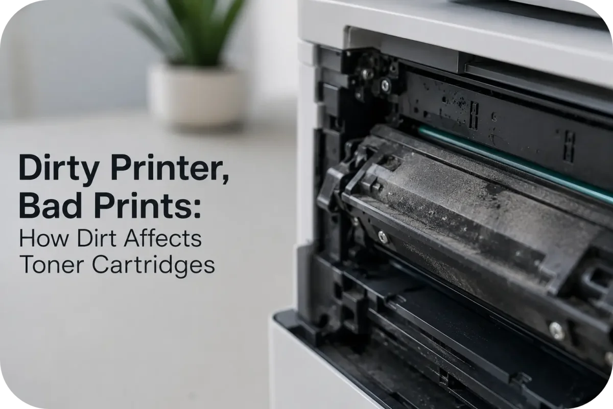 Dirty Printer, Bad Prints | How Dirt Affects Toner Cartridges?