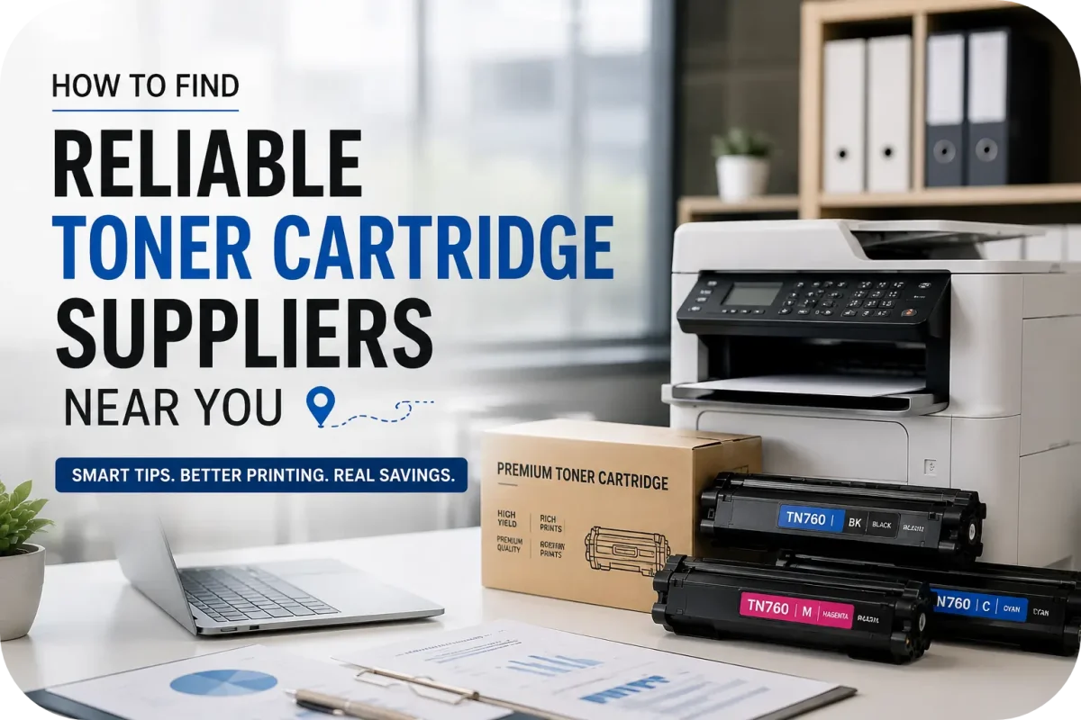 How to Find Reliable Toner Cartridge Suppliers Near You?