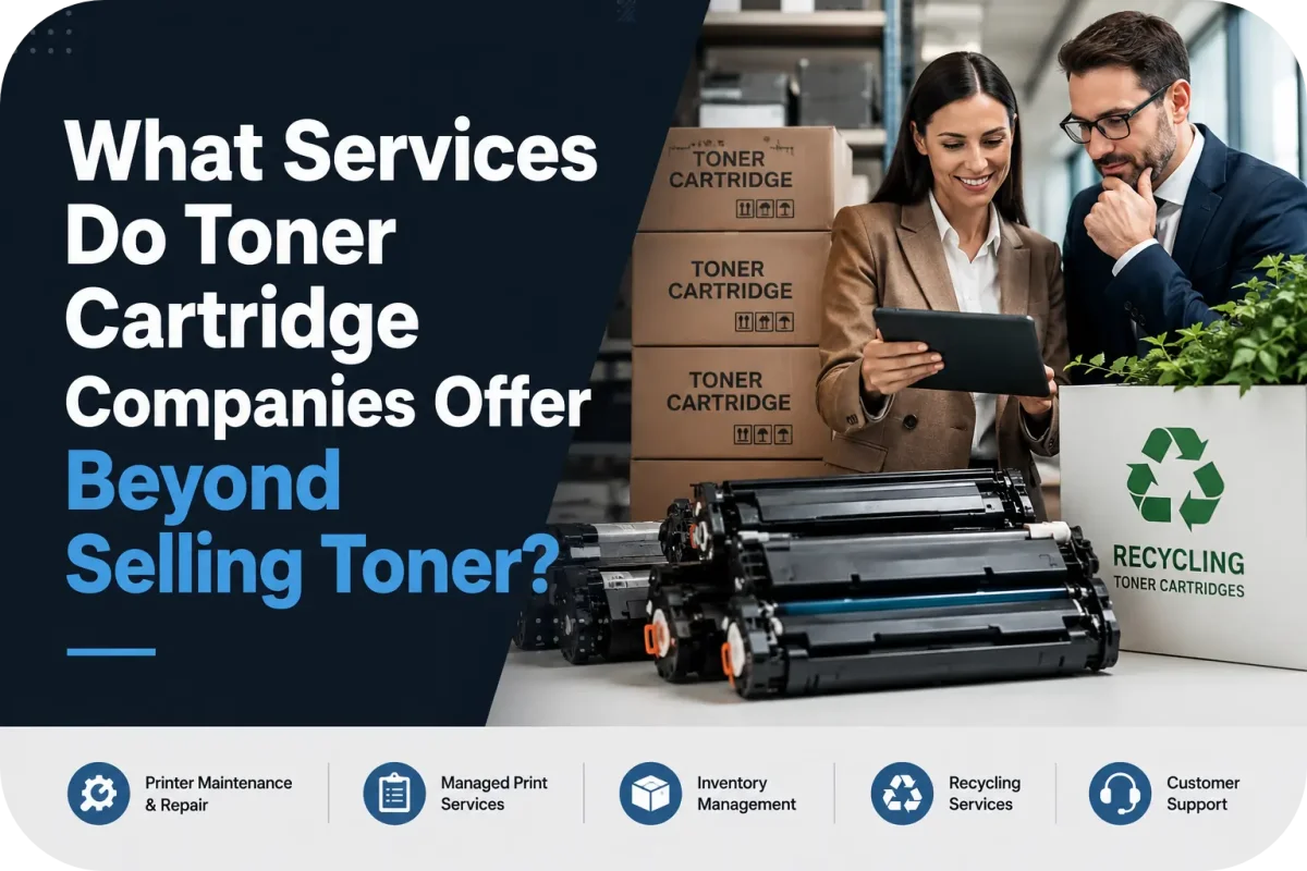 What Services Do Toner Cartridge Companies Offer Beyond Selling Toner?