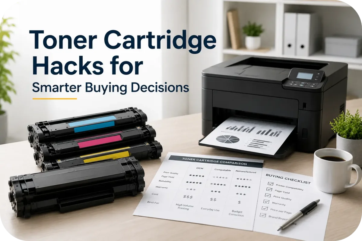 Toner Cartridge Hacks for Smarter Buying Decisions