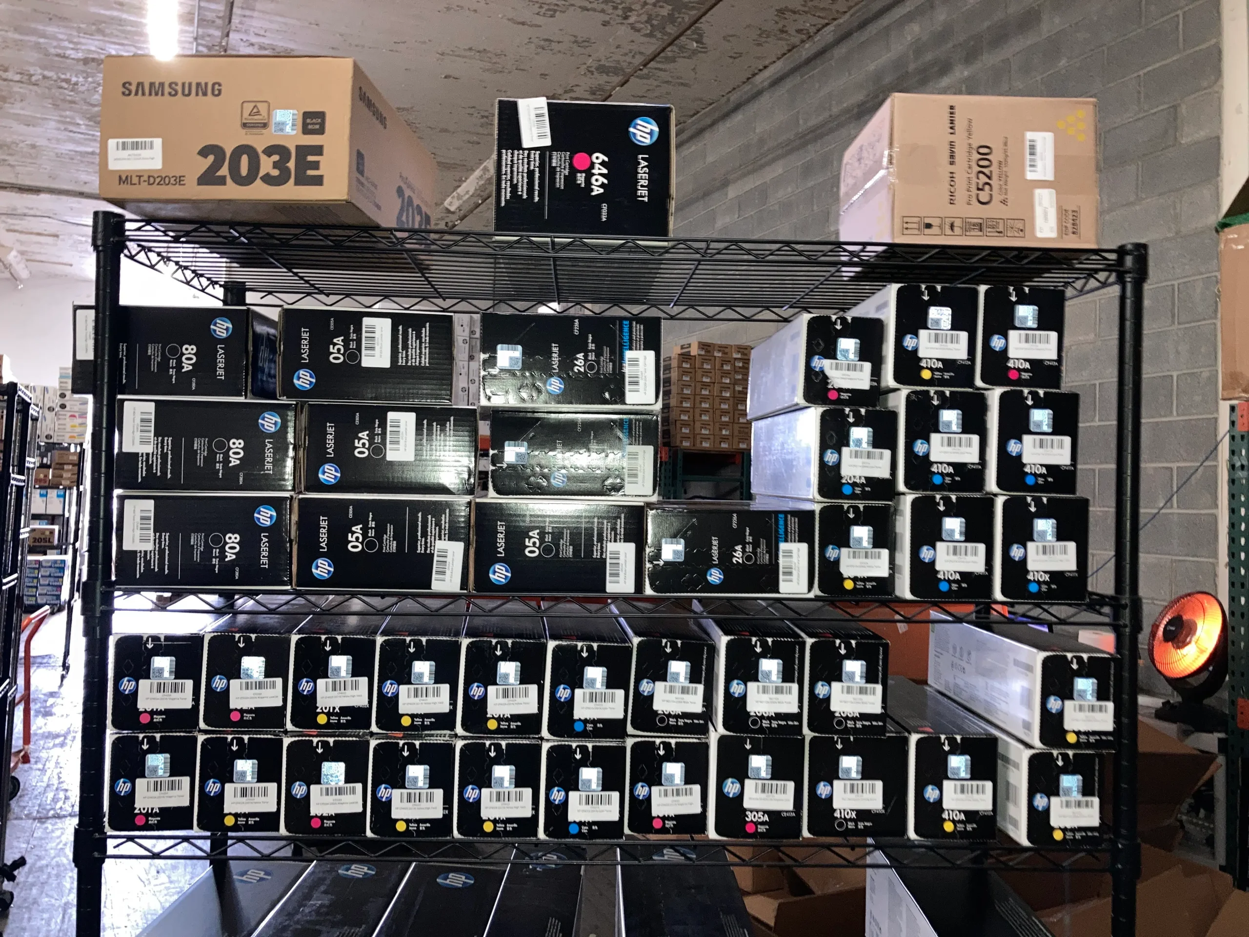 Safe toner cartridge storage practices