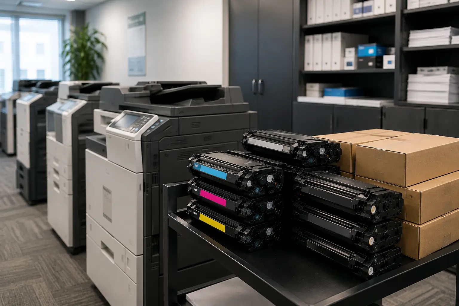 Toner cartridges left after printer upgrades