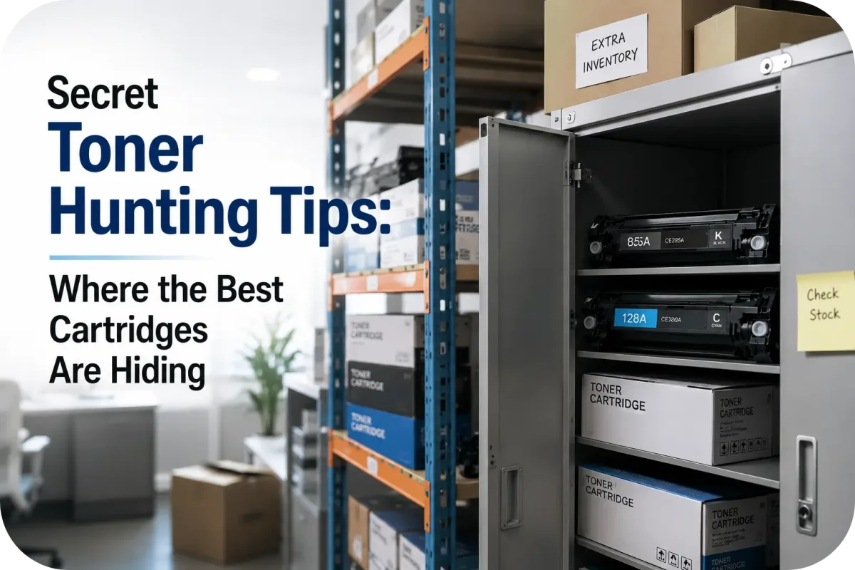 Secret Toner Hunting Tips | Where the Best Cartridges Are Hiding?