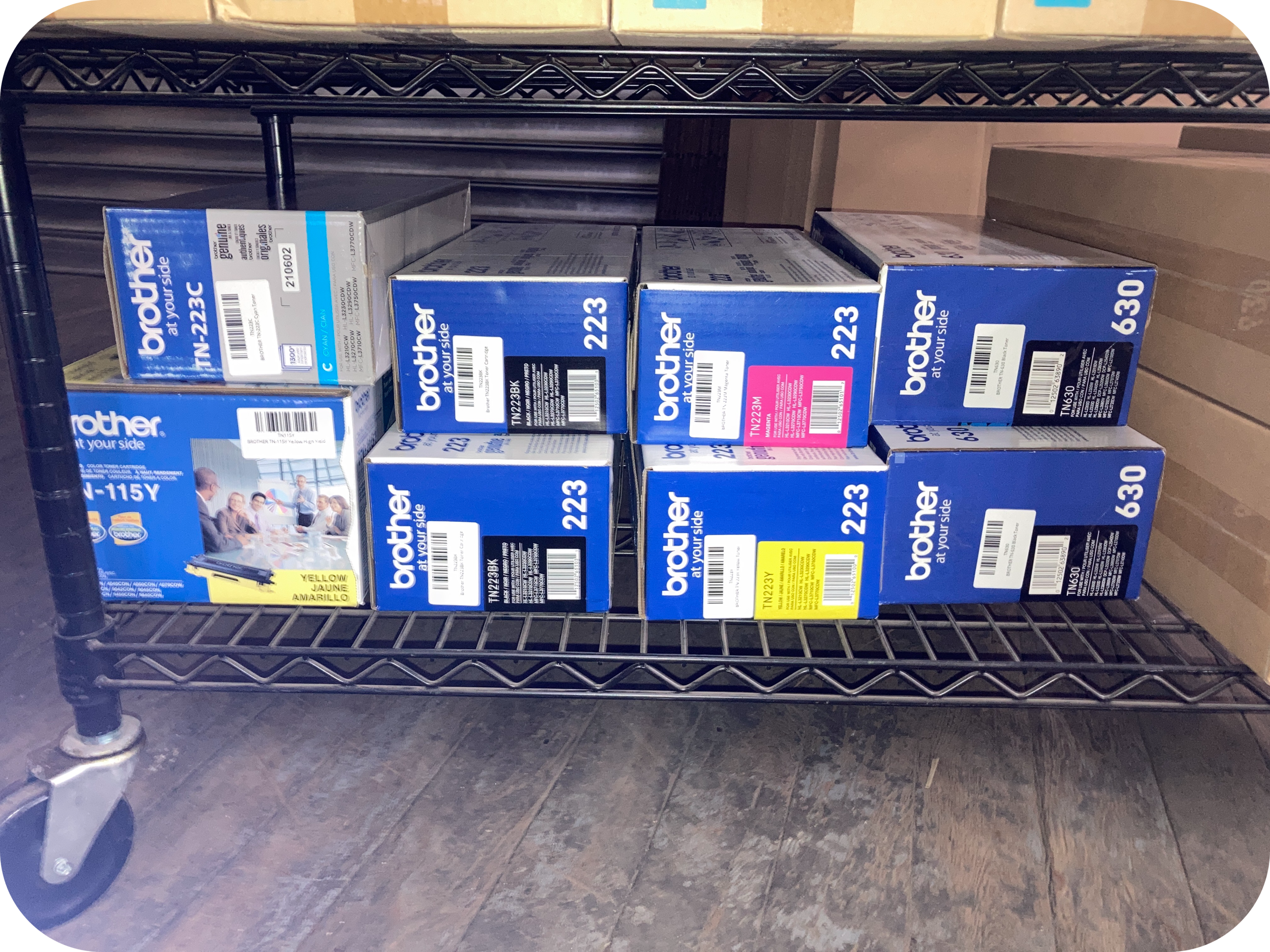 How to replace Brother toner cartridge in laser printer