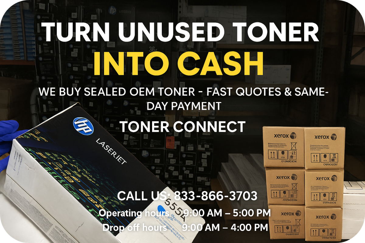 Cash for Toners | What Makes Unused Cartridges Worth Money?